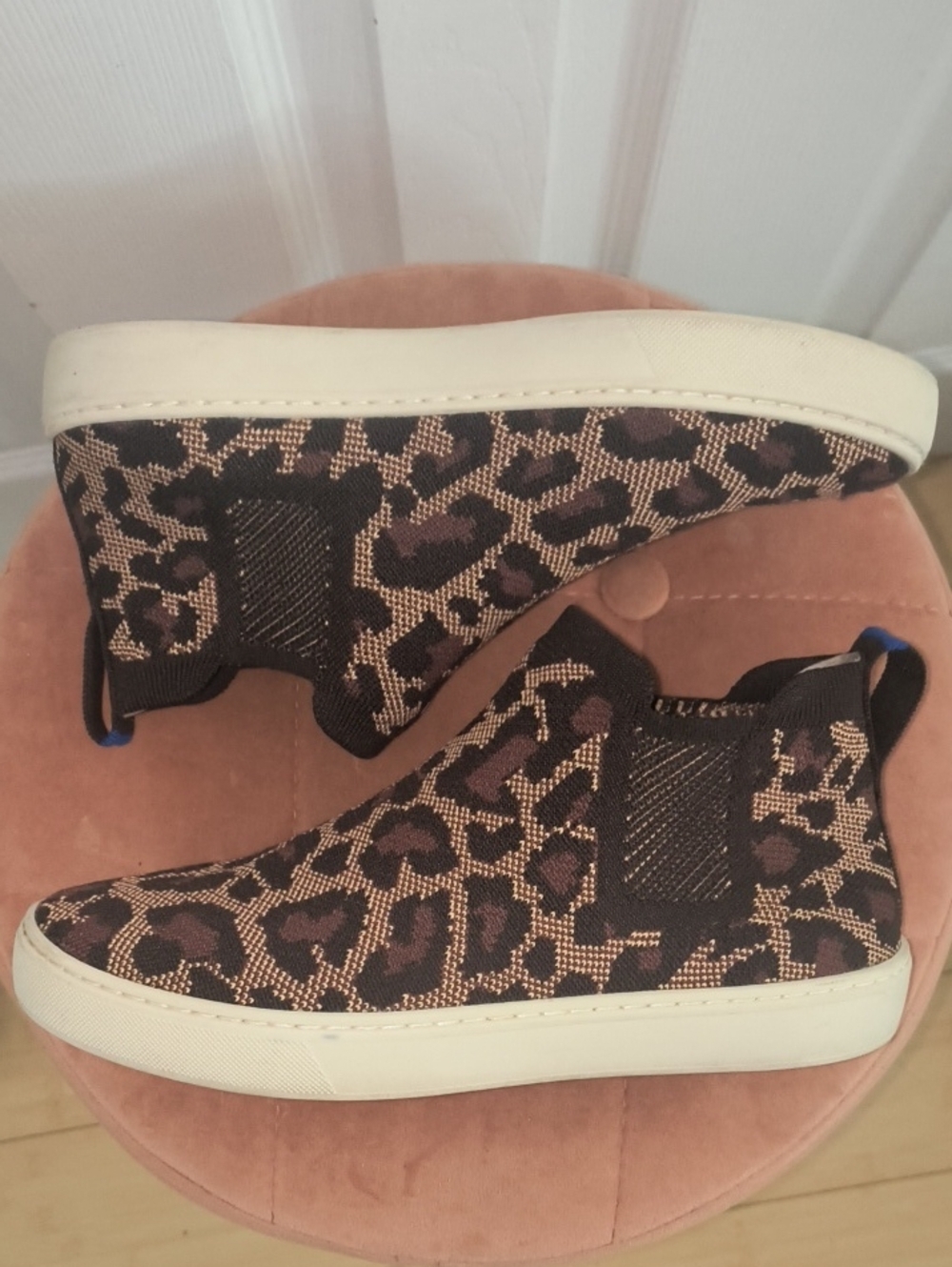 Rothy's The Chelsea Boot Wildcat Leopard Size 9.5 - Picture 5 of 10